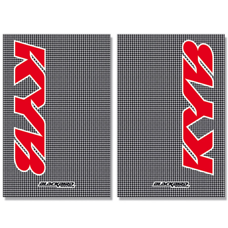 BLACKBIRD RACING Adhesivos de horquilla look carbon Kayaba 5015K 38955