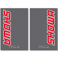 BLACKBIRD RACING Adhesivos de horquilla look carbon Showa 5015S 38958