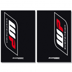 BLACKBIRD RACING Adhesivos de Horquilla WP Negro 5015W 38959