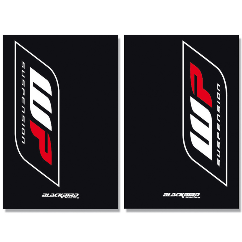 BLACKBIRD RACING Adhesivos de Horquilla WP Negro 5015W 38959
