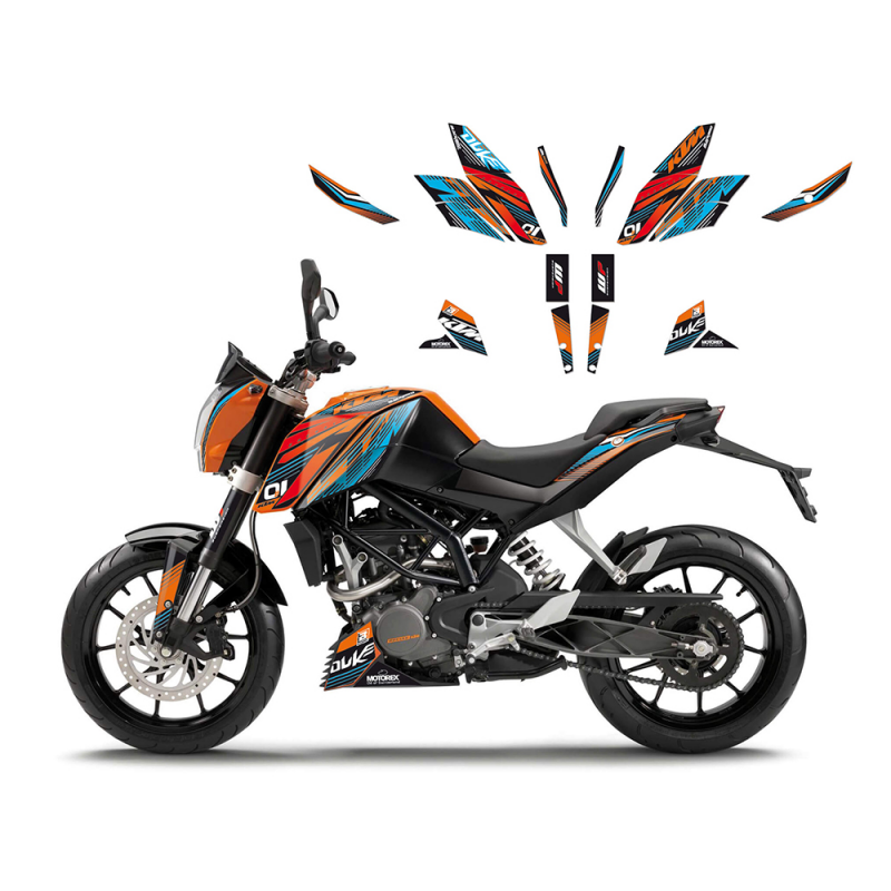 BLACKBIRD RACING Kit adhesivos pegatinas 2544R 83305