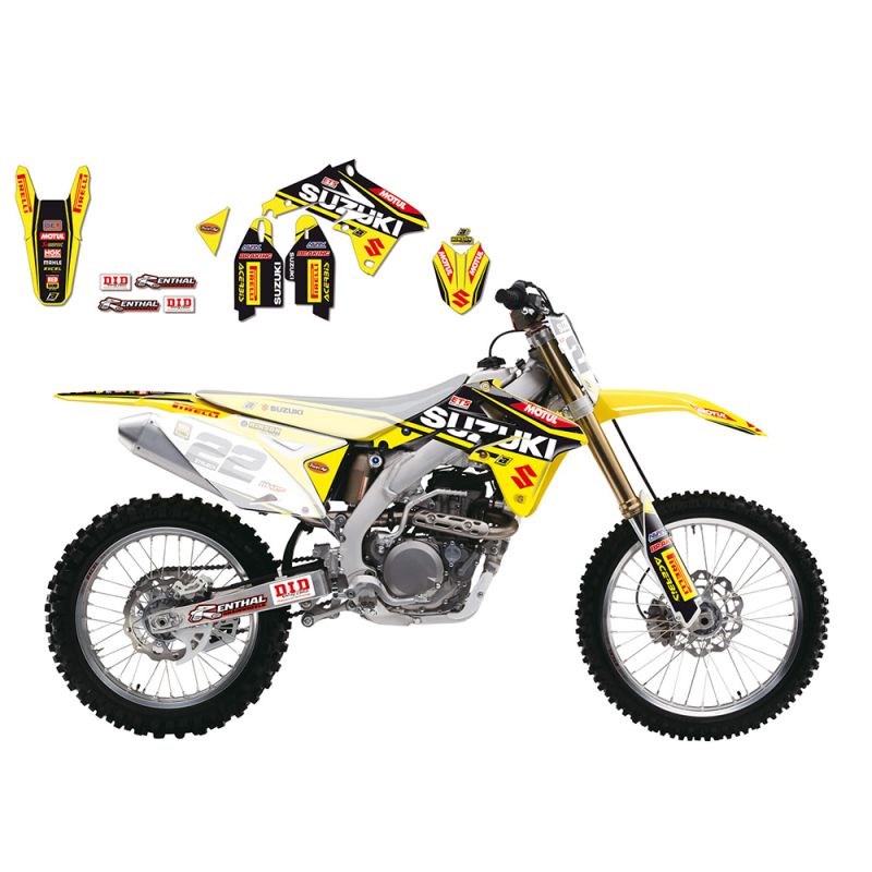 BLACKBIRD RACING Kit adhesivos pegatinas réplica Rockstar World MXGP 2016 2316R5 84764