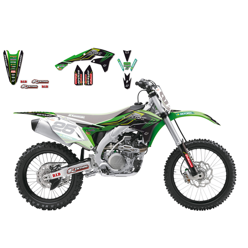 BLACKBIRD RACING Kit adhesivos pegatinas réplica Monster Energy Team 2016 2423R8 84772