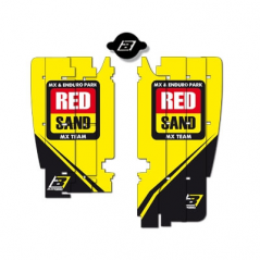 BLACKBIRD RACING Adhesivos para rejillas de radiador réplica Rockstar World MXGP 2016 A301R5 84786