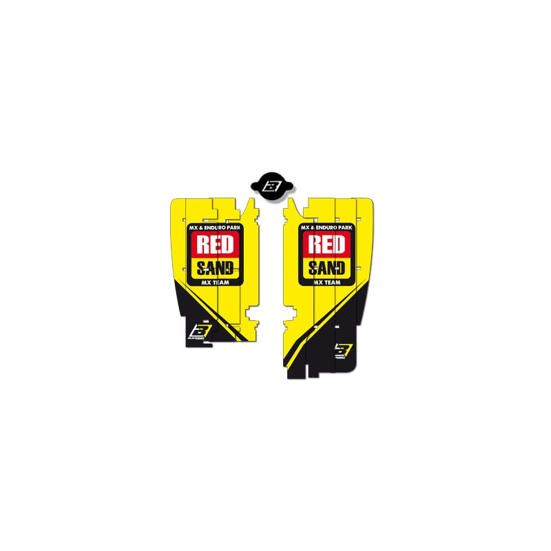 BLACKBIRD RACING Adhesivos para rejillas de radiador réplica Rockstar World MXGP 2016 A301R5 84786