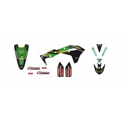 BLACKBIRD RACING ADHESIVE DECORATIVE STICKERS DECALS KIT Kawasaki racing team 2017 2424R9 Kawasaki racing team 2017 2424R9 93296