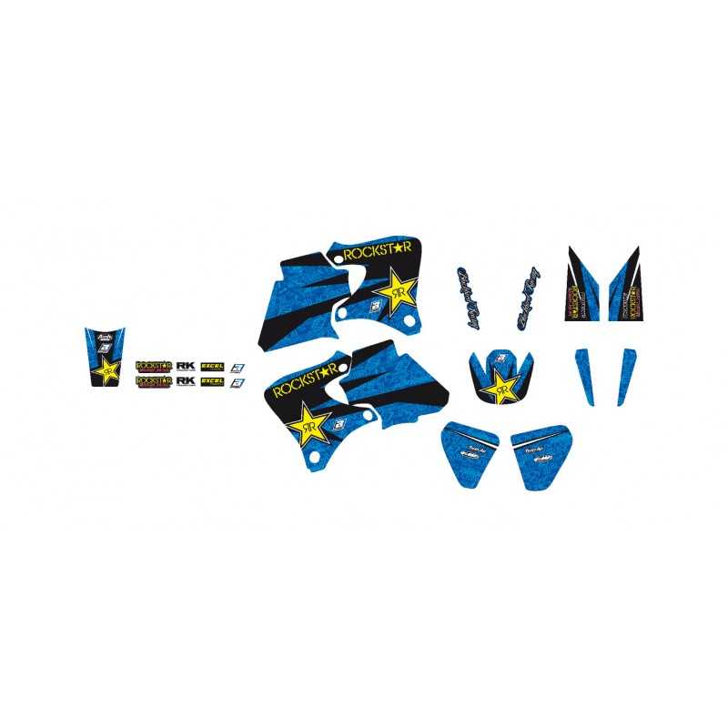 BLACKBIRD RACING KIT ADHESIVE STICKERS Rockstar Energy Yamaha 2227L Rockstar Energy Yamaha 2227L 89818