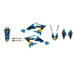 BLACKBIRD RACING Kit adhesivos pegatinas Rockstar Energy Yamaha 2244L 89826