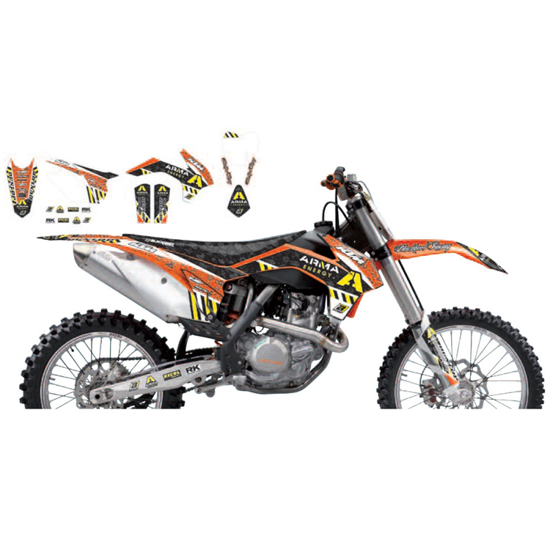 BLACKBIRD RACING ADHESIVE KIT Arma Energy SX-SXF 13-15 / EXC 14-15 2538F Arma Energy SX-SXF 13-15 / EXC 14-15 2538F 43847