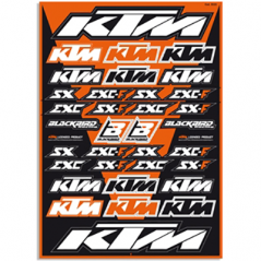 BLACKBIRD RACING Kit de adhesivos standard KTM 5523 43852