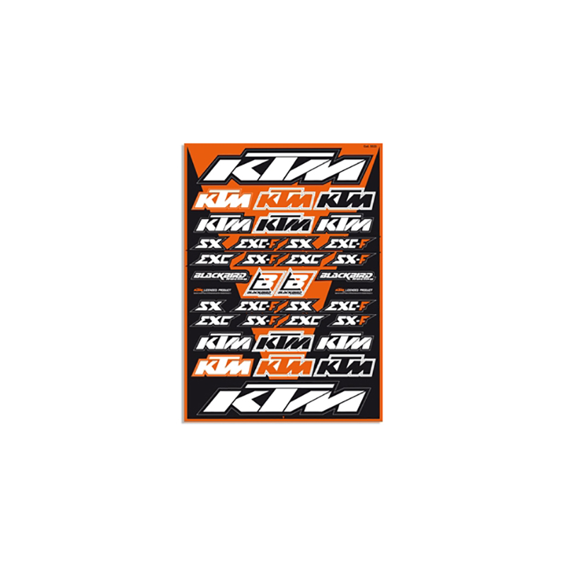 BLACKBIRD RACING Kit de adhesivos standard KTM 5523 43852