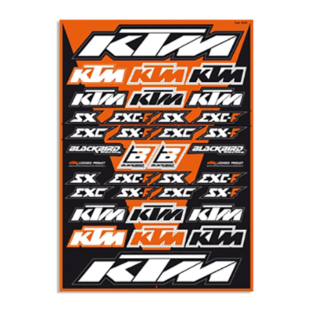 BLACKBIRD RACING ADHESIVE KIT standard KTM 5523 standard KTM 5523 43852