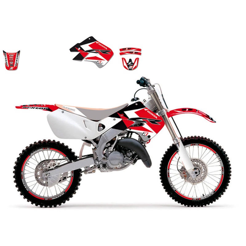 BLACKBIRD RACING Kit adhesivos pegatinas CR (97-99) Dream 3 2139E 46908