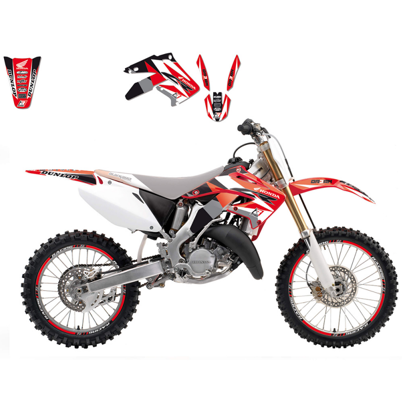 BLACKBIRD RACING Kit adhesivos pegatinas CR (02-07) Dream 3 2136E 46910