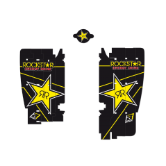 BLACKBIRD RACING Adhesivos para rejillas de radiador Rockstar Energy A301L 89900