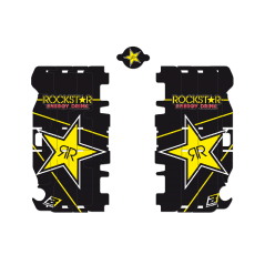 BLACKBIRD RACING Adhesivos para rejillas de radiador Rockstar Energy A203L 89895
