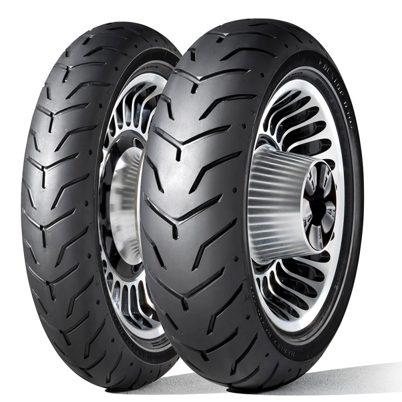 DUNLOP Cubierta neumatico CUSTOM D407 T 180/65 B 16 M/C 81H TL 65918