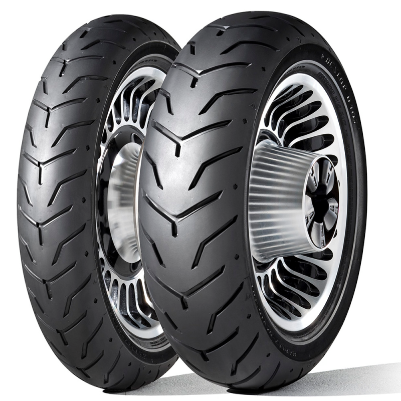 DUNLOP Cubierta neumatico CUSTOM D408 F (H-D) 130/80 B 17 M/C 65H TL 65922