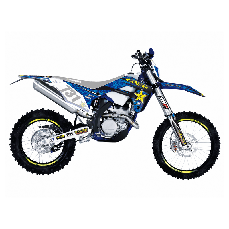 BLACKBIRD RACING KIT ADHESIVE STICKERS ROCKSTAR ENERGY 2E01L ROCKSTAR ENERGY 2E01L 78102636