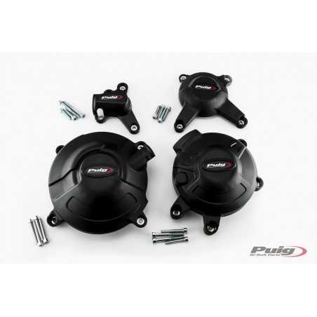 PUIG Kit de 4 tapas proteccion motor 20128