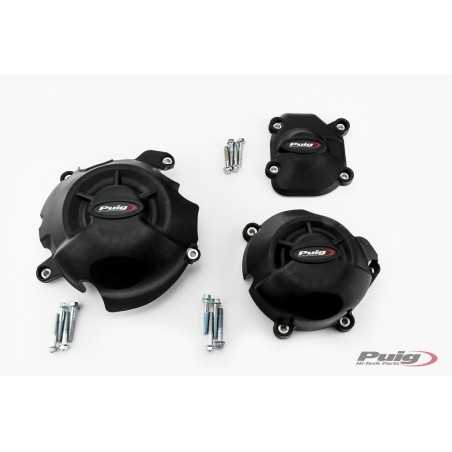 PUIG Kit de 3 tapas proteccion motor 20136