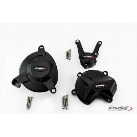 PUIG Kit de 3 tapas proteccion motor 20137
