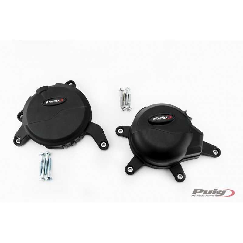 PUIG Kit de 3 tapas proteccion motor 20141