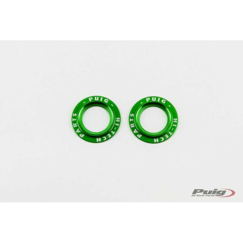 Swingarm protector + set anodized rings