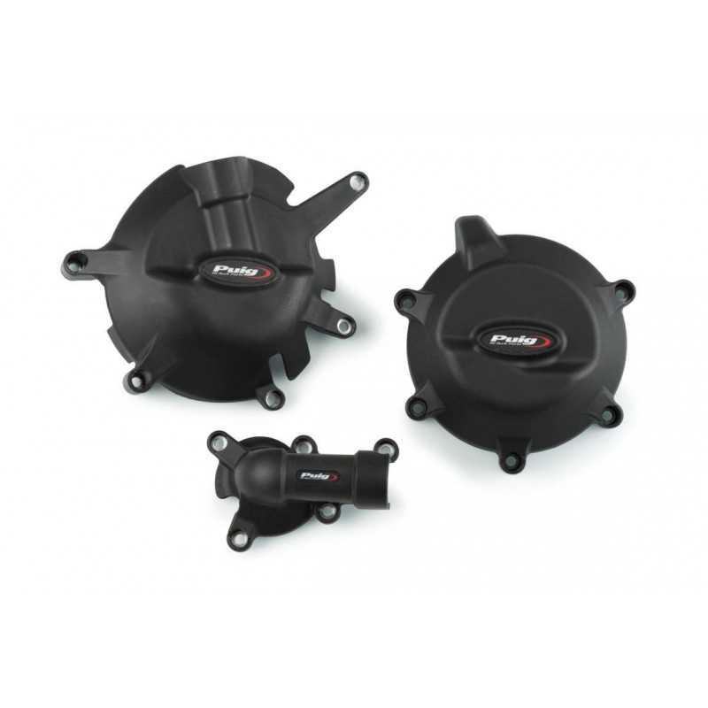 PUIG Kit de 3 tapas proteccion motor 20221