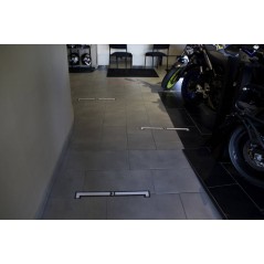 Adhesive kit to queue customers  COVID-19