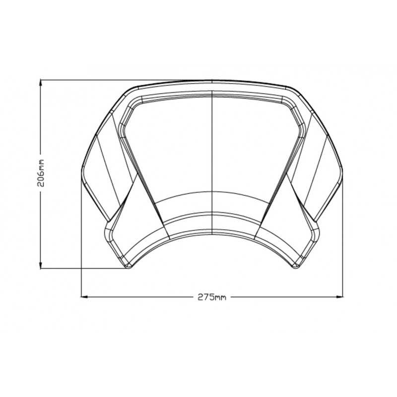 ALUMINUM faceplate