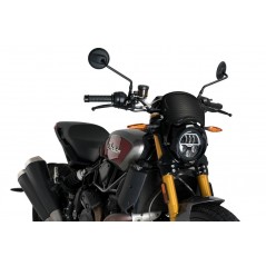 PUIG Placa frontal faro c universal ABS 3591