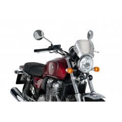 Universal aluminum headlight front plate