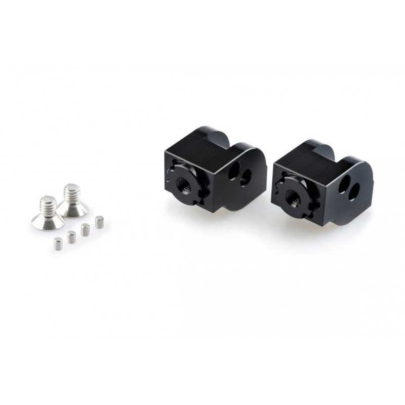 Right / left rider front footpeg adapter kit
