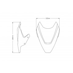 PUIG WINDSCREEN WINDSHIELD SCREEN NEW GENERATION SPORT 20467