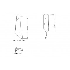 Aileron set  DOWNFORCE