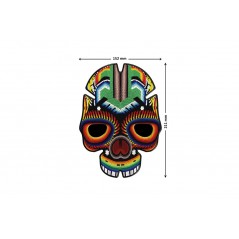 Adhesive tank protector  SKULL I