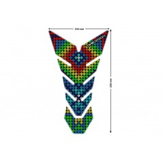 Adhesive tank protector  COLOURY