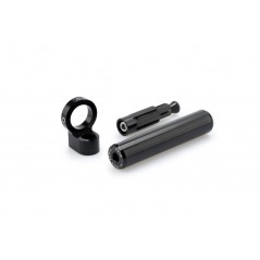 Support for mobile phone to the seatpost hole with diameter between
