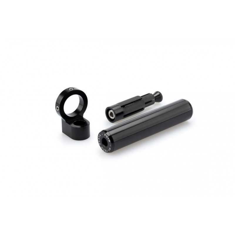 Support for mobile phone to the seatpost hole with diameter between