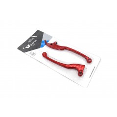 Set, levers, red