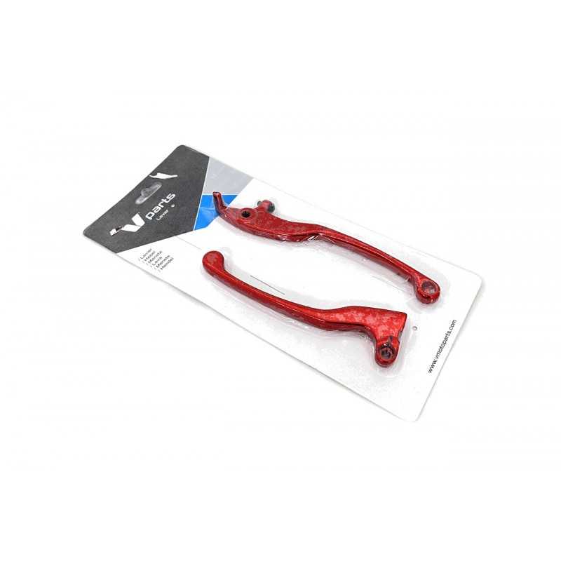 Set, levers, red
