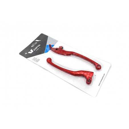 V PARTS Juego de manetas rojas 80527