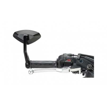 PUIG RIGHT/LEFT REARVIEW MIRROR HI-TECH 4 MACHINED ALUMINUM CNC 6994