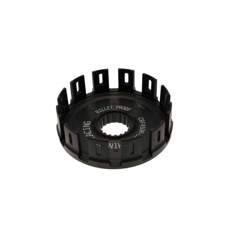HINSON Aluminum clutch bell with shock-absorbing rubbers and starter gear 121930