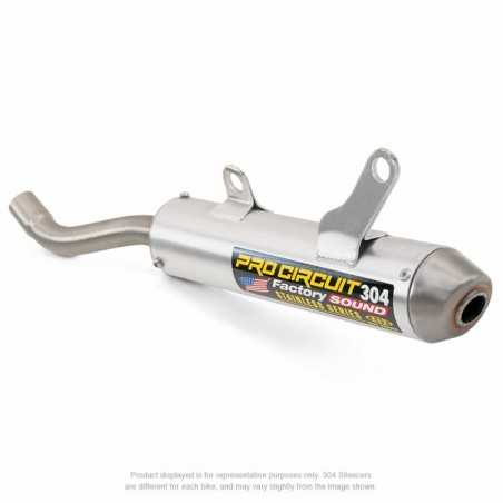PRO CIRCUIT Aluminum exhaust silencer with steel cover 304 INOX 76000447