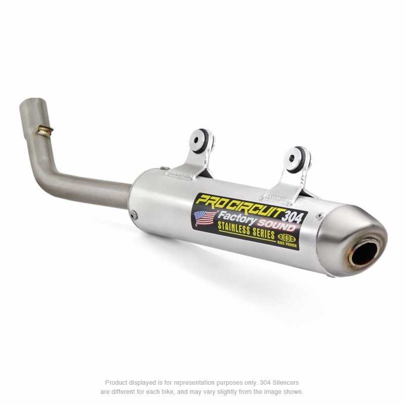PRO CIRCUIT Silencioso de escape aluminio con tapa acero 304 INOX 7000001906