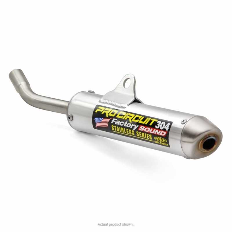 PRO CIRCUIT Silencioso de escape aluminio con tapa acero 304 INOX 7000005106