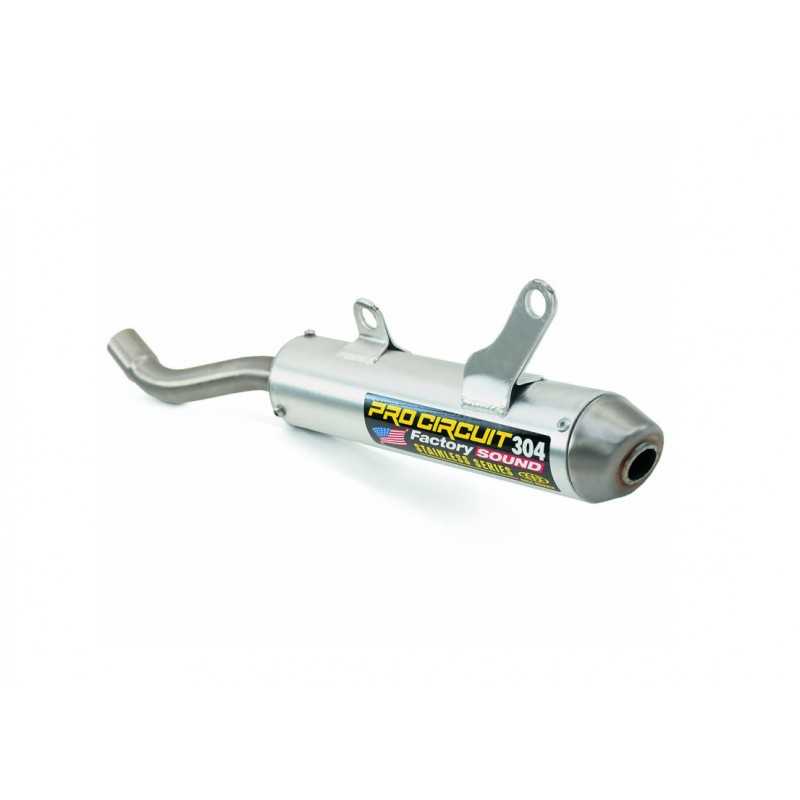 PRO CIRCUIT Silencioso de escape aluminio con tapa acero 304 INOX 7000005906