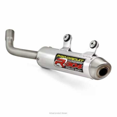 PRO CIRCUIT Aluminum exhaust silencer with steel cover R-304 INOX 7000012912
